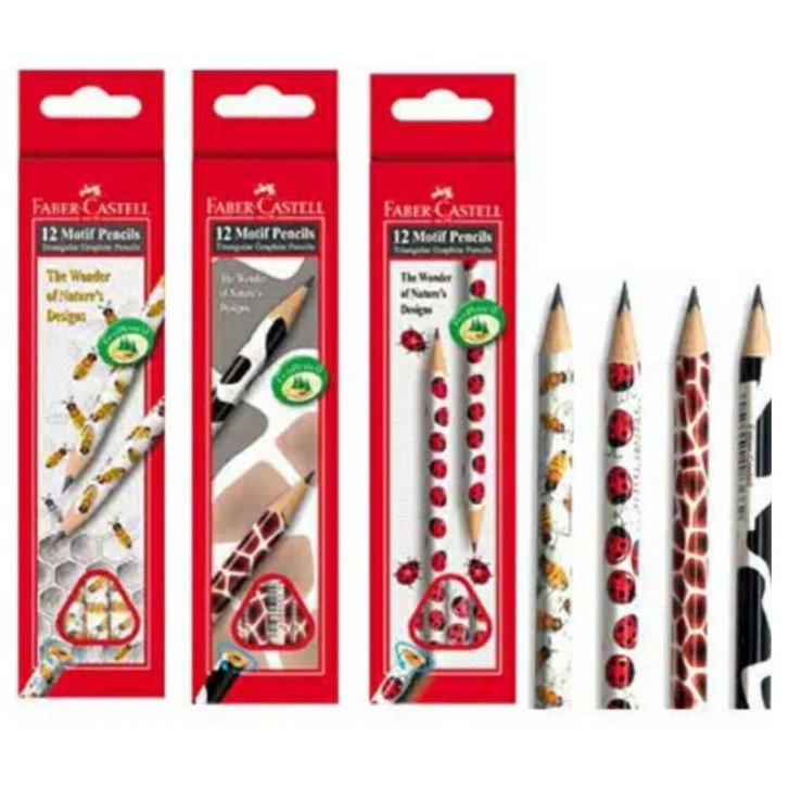 

Faber-Castell Pencil Motif/Pencil Karakter (SATUAN)