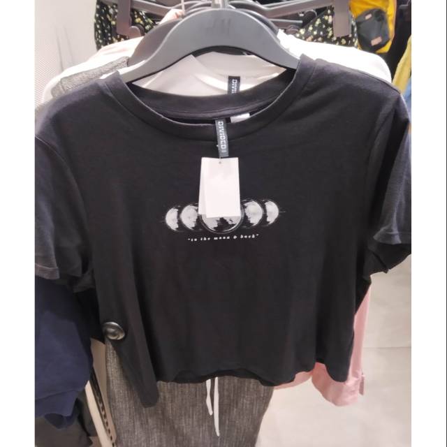 T-shirt crop hnm original new