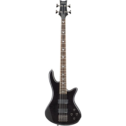 bass guitar Schecter Stiletto Extreme-4 See-Thru Black (STBLK)