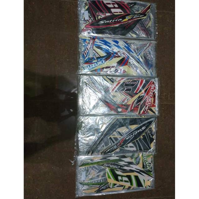 Striping satria fu 2012
