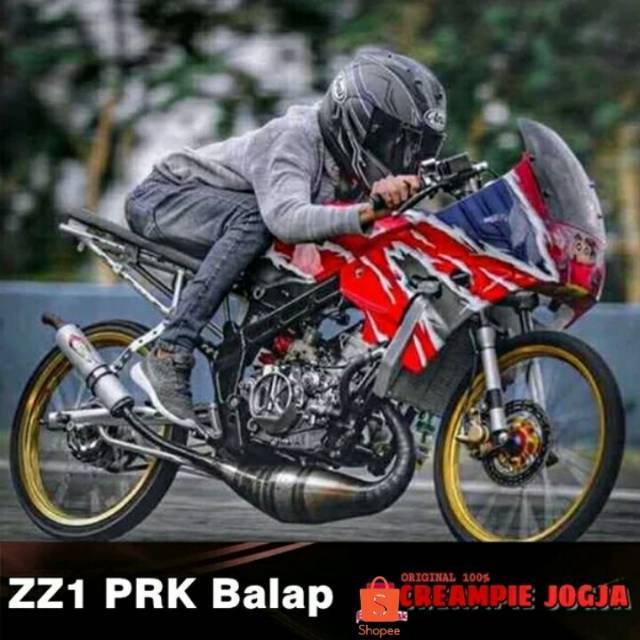 Knalpot creampie ninja kompetisi tipe Zz1 PRK