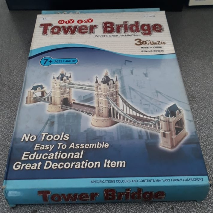 Puzzle 3 Dimensi Tower Bridge