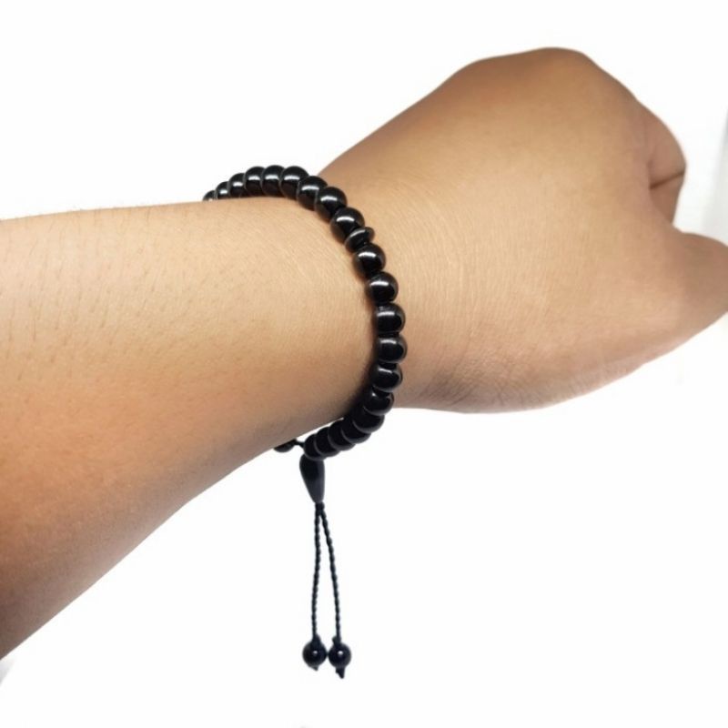 TASBIH KAYU 99 BUTIR / TASBIH GELANG UKA UKA GAHARU