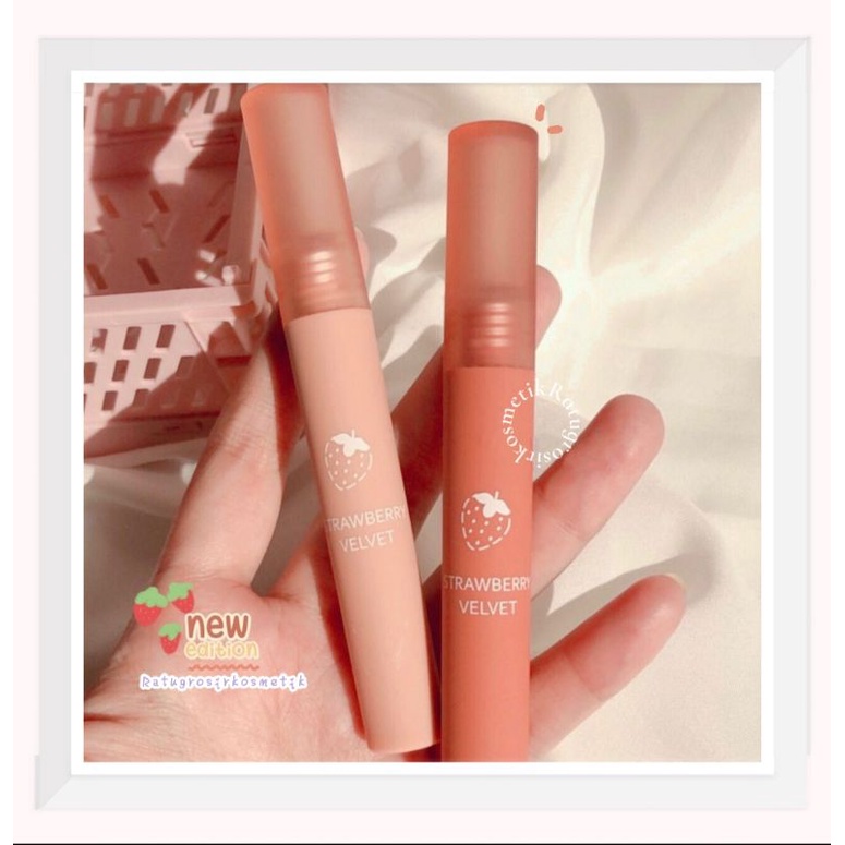 LIPGLOSS STRAWBERRY VELVET KISS BEAUTY MATTE NO. 70282-03