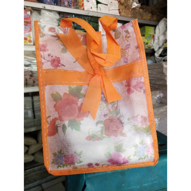 Tas Kain Pita & Tas Kain Serut /Tas Tenteng Hajatan Ukuran18x18