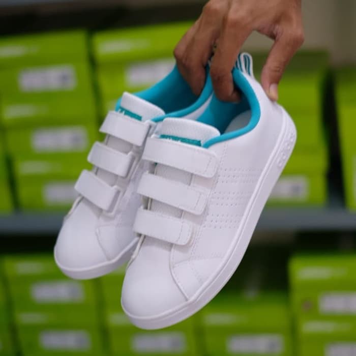 Adidas Neo Advantage velcro white tosca
