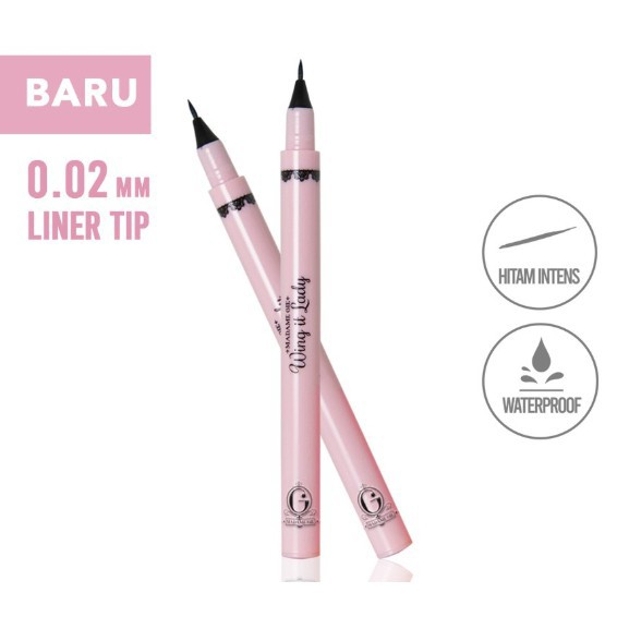 ❣️Rakkistore99❣️Madame Gie Wing It Lady ( Eyeliner ) (100% Original)