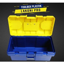 LAKONI PRO TOOLBOX TOOL BOX PLASTIK PERKAKAS TUKANG