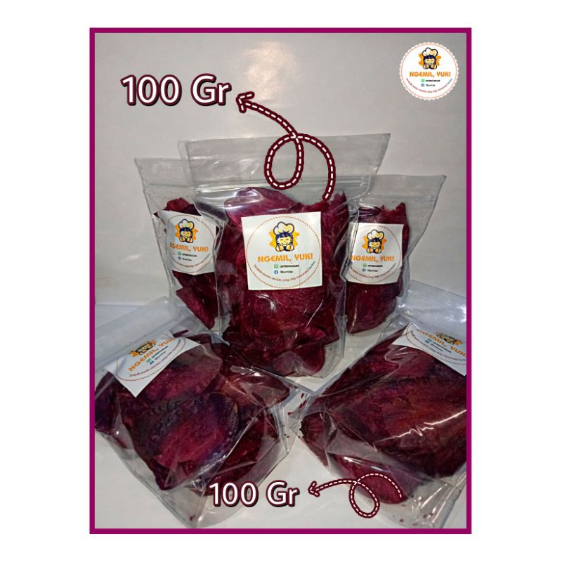 

Keripik ubi ungu (kemasan besar)