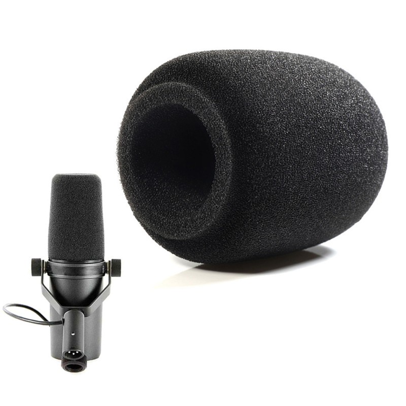 Cre Cover Mikrofon Bahan Busa Spons Untuk Shure Pga27 Pga27 Sm7B Sm 7b