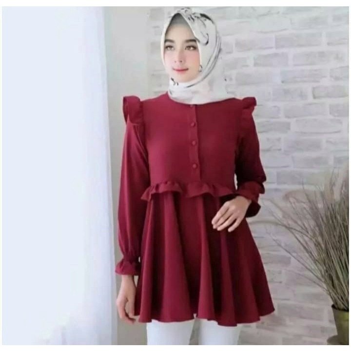 Rayana tunik | baju tunik muslim murah | NEW baju tunik terbaru