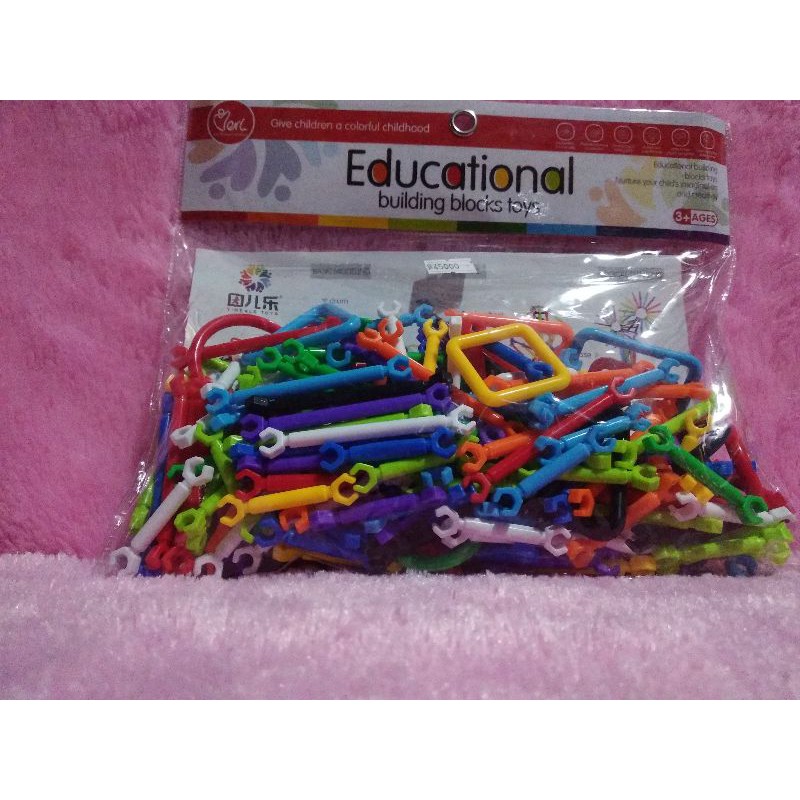 MAINAN ANAK - MAINAN EDUKASI - EDUCATIONAL BUILDING BLOCK TOYS