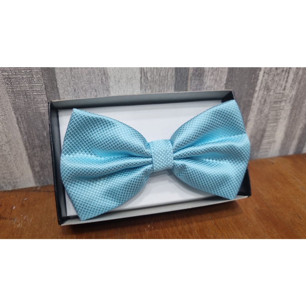 Dasi Kupu Kupu Pria Bowtie Tebal Motif Banyak Warna Premium