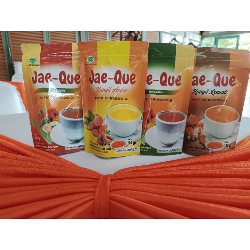 

Minuman Herbal segar Jae-Que serbuk Instan Paket Imun Energi Booster