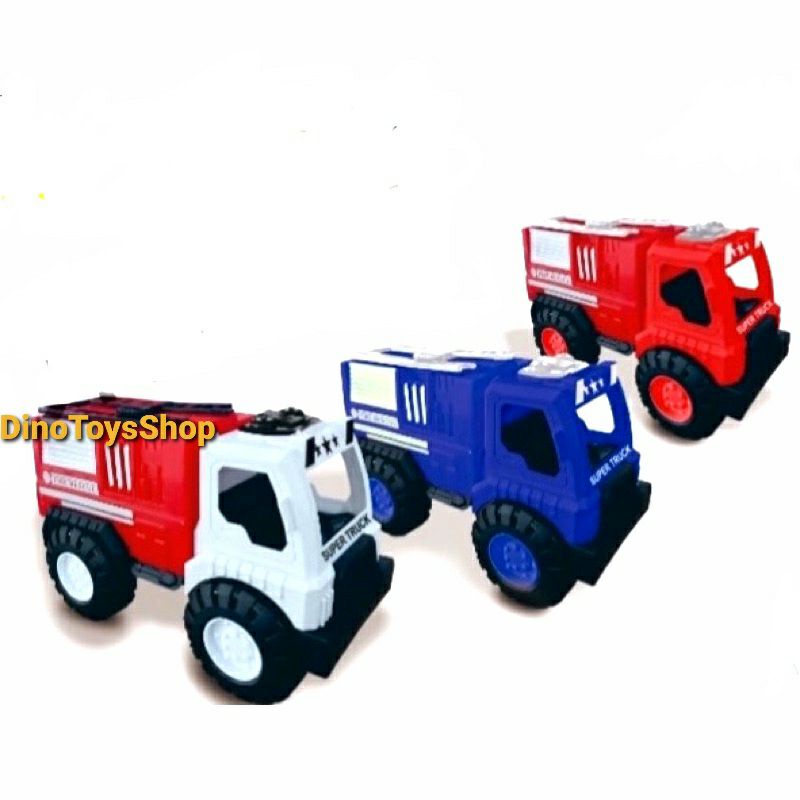 ( Ak 90 ) Mainan Mobil Super Truck Pemadam