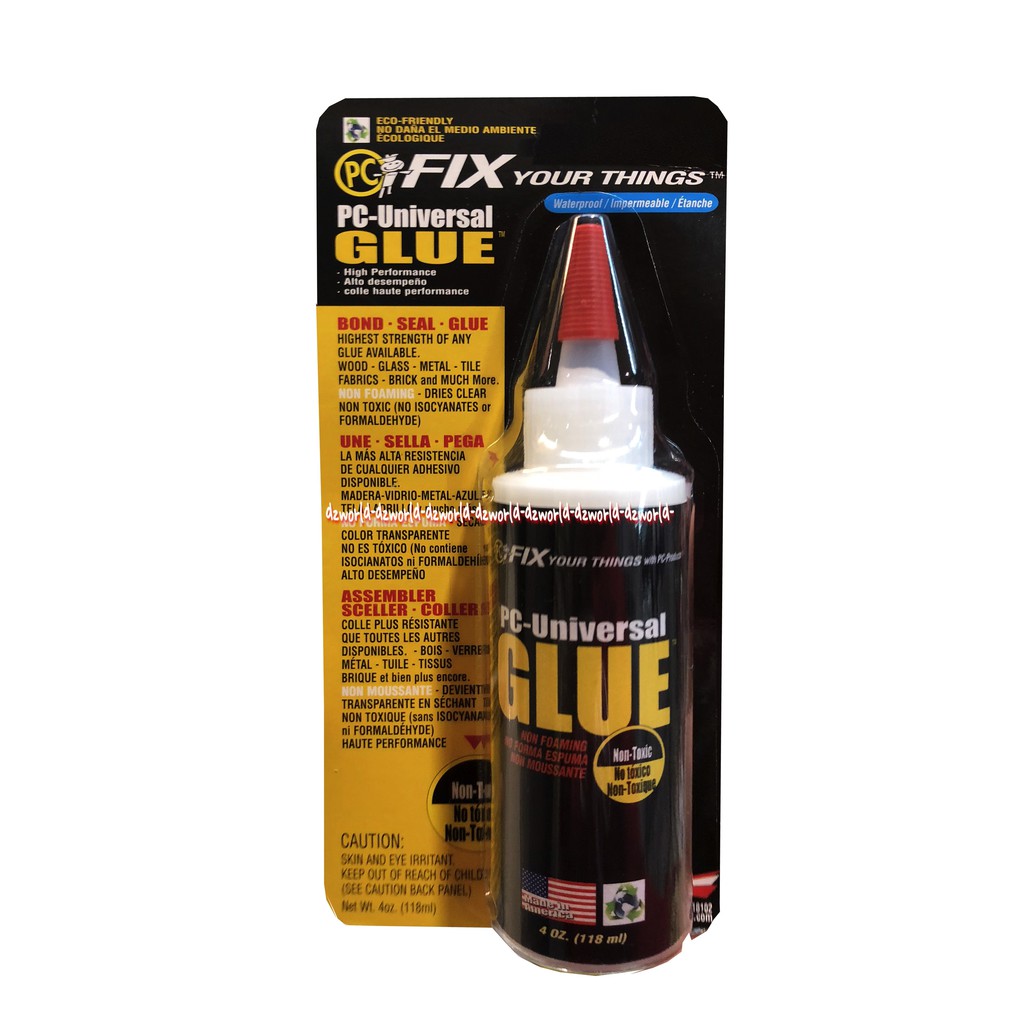 Pc Fix Pc Universal Glue Lem 118ml Lem Untuk Semua Jenis Lem Serbaguna Kayu Kaca Metal Ubin Keramik