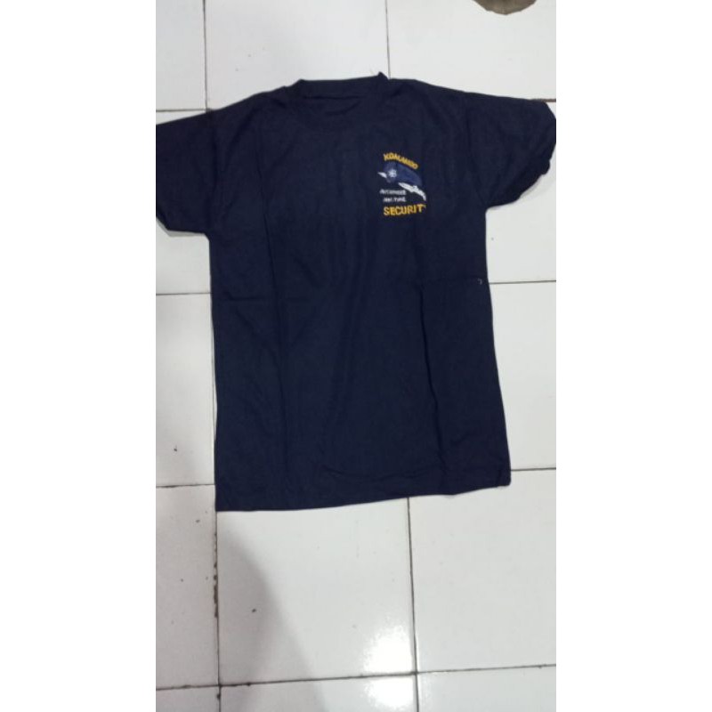 KAOS DALAM LENGAN PDK SECURY BORDER //KAOS SATPAM