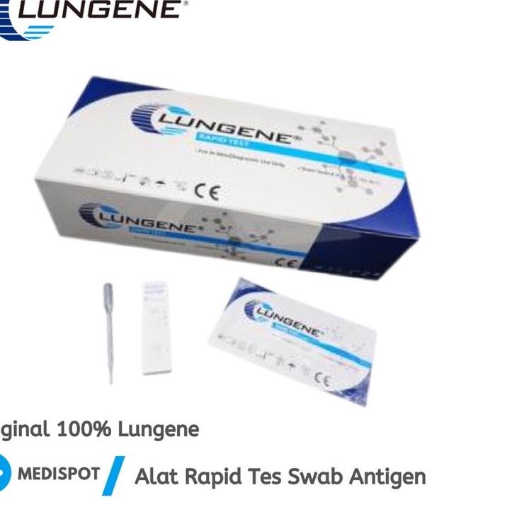 ➯ swab antigen clungene lungene biru swab hidung original kit ☏