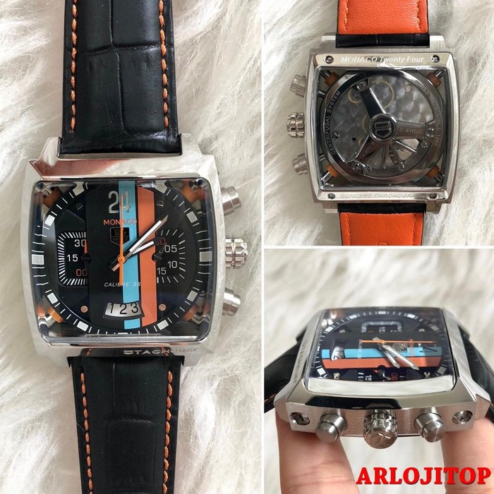 Jam Tangan Tag Heuer Monaco Calibre 36 Limited Edition Shopee Indonesia