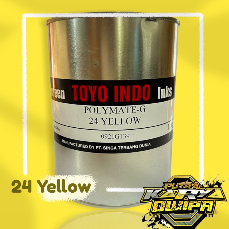 

Tinta Polymate-G 24 yellow TOYO INDO 1 Kg