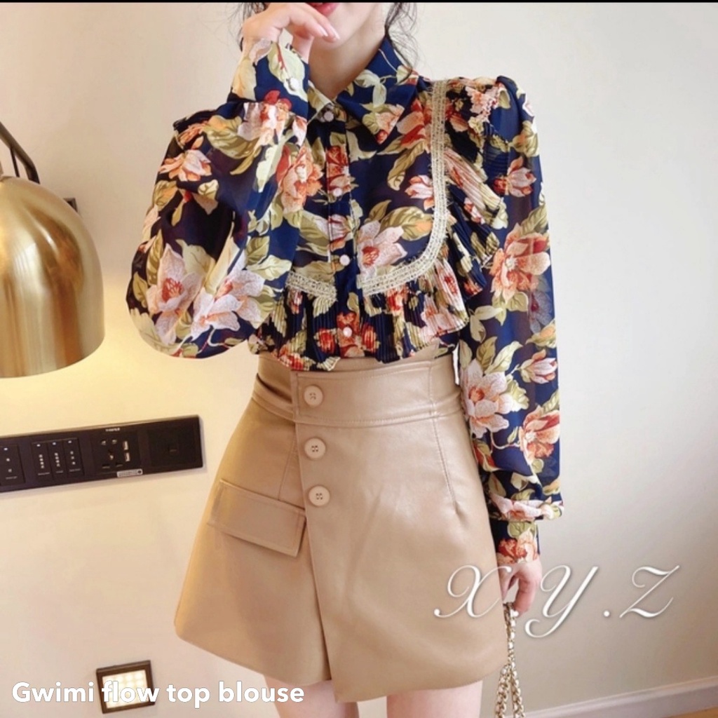 Gwimi flow top blouse - Thejanclothes