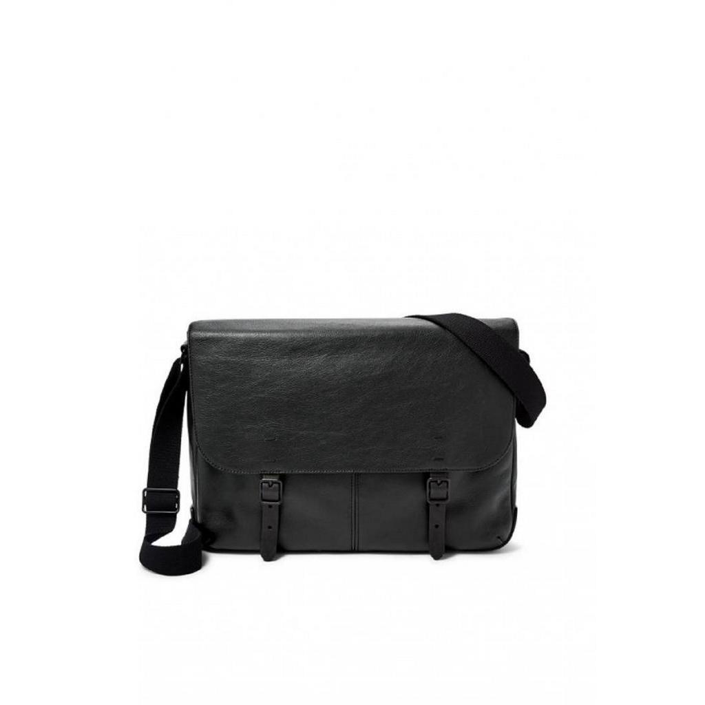 Fossil Buckner Messenger Bag Black Mens Tas Selempang Pria MBG9373-001