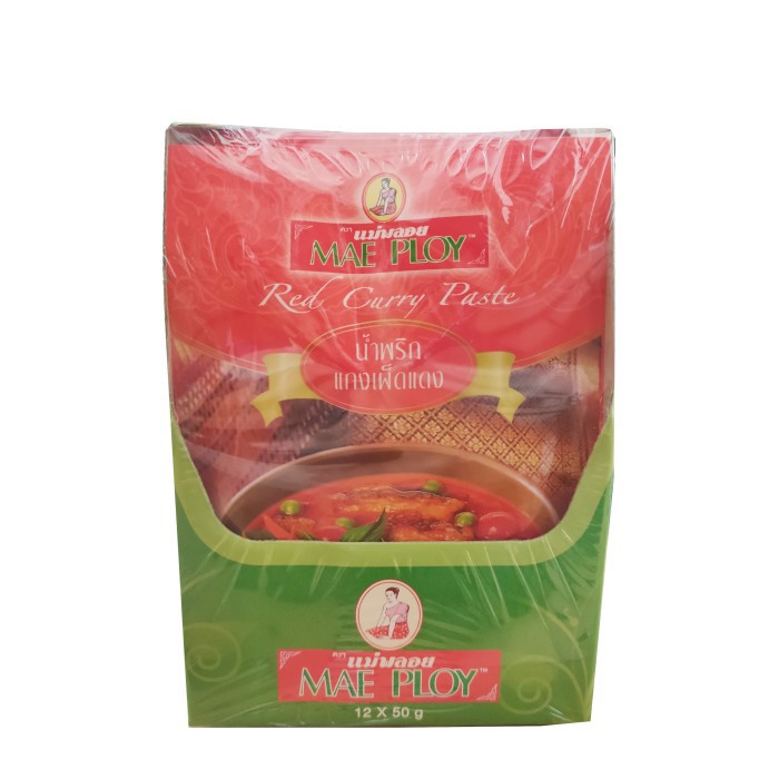 MAE PLOY RED CURRY PASTE 50 GR - KARI PASTA HIJAU IMPORT HALAL