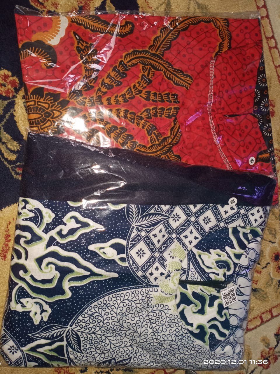 Baju Batik Wanita Modern Tunik Batik Modern Batik Kombinasi Kerja Kantor Kampus