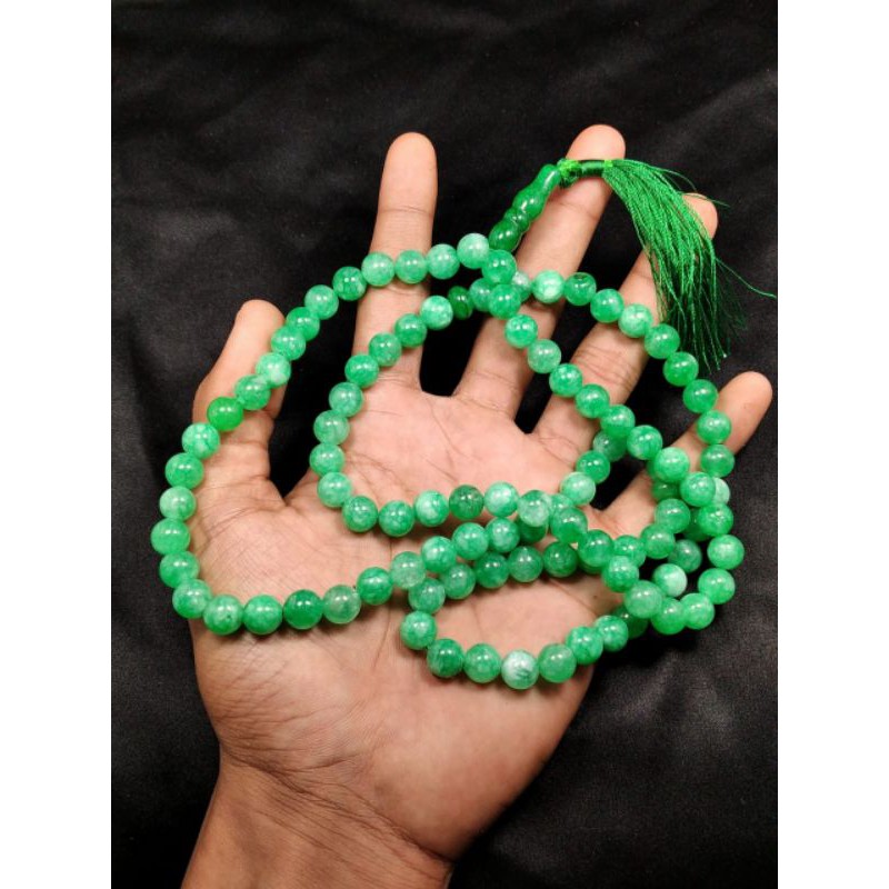 MURAH TASBIH BATU GIOK ASLI ISI 99 BUTIR