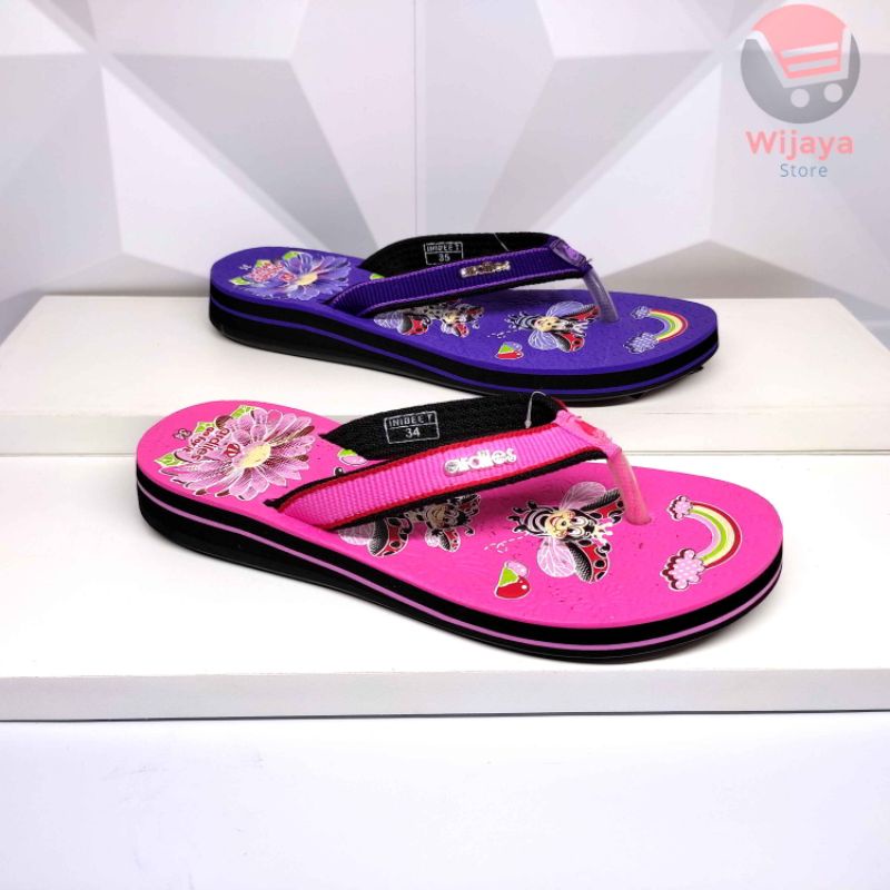 ARDILES INIBEE Sandal Anak Perempuan Original Sendal Jepit Trendy untuk Anak Cewek