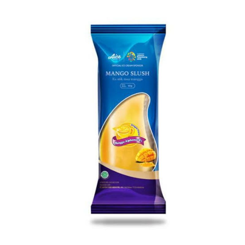 

Aice Mango Slush 65gr Es Krim Rasa Buah Mangga