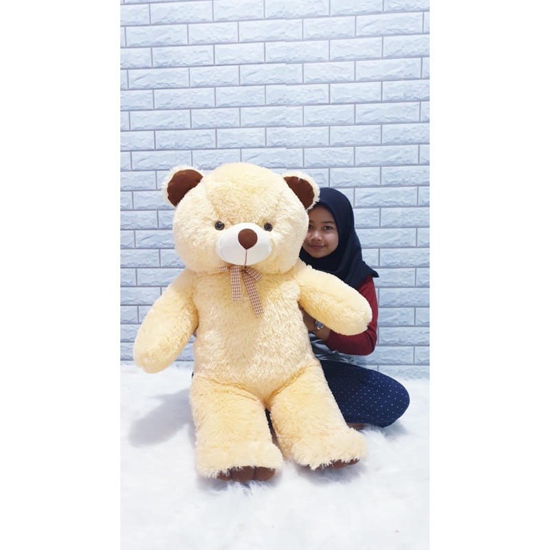 Boneka Beruang Teddy Bear Panda Jumbo 1 meter