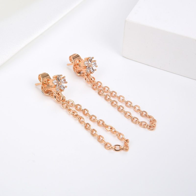 anting titanium wanita emas muda anti karat dewasa tusuk korea asli panjang dan luntur korea style selamanya dewasa 105e