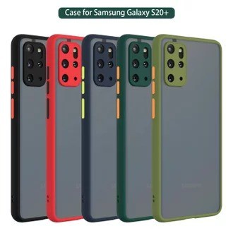 Soft Case Samsung Galaxy S20 + Plus + Ultra + S20 FE My Choice Aero Color Button Matte