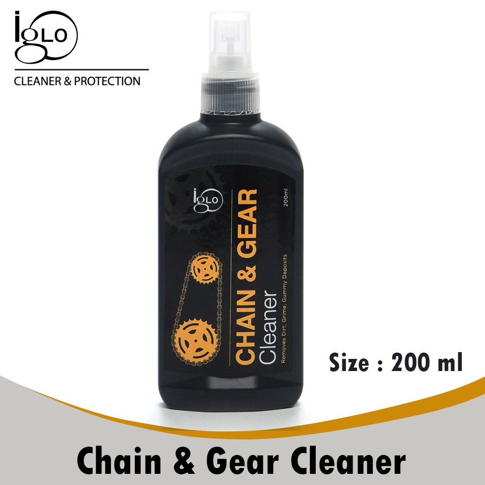 Ktmstore IGLO Chain &amp; Gear Cleaner Pembersih Rantai Gear Sepeda Lipat MTB 200ml