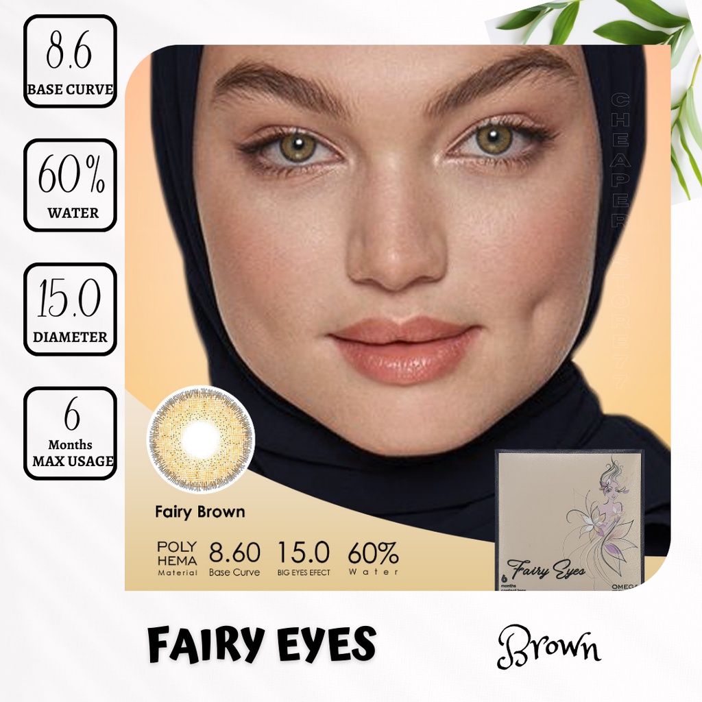 SOFTLENS OMEGA FAIRY EYES - 0.50 SD -3.00