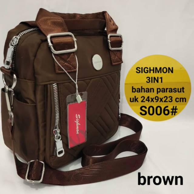 Tas Sighmon Selempang Import S006