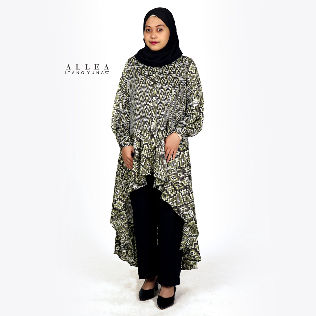 Allea Itang Yunasz / Felicia Tunik/ Tunik Wanita - Hijab Fashion Muslim
