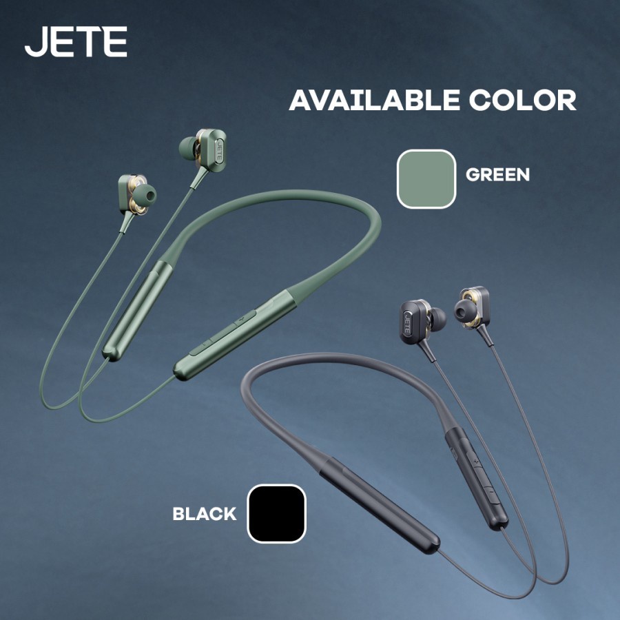 JETE 10 Pro Earphone Neckband Bluetooth Sport IPX4