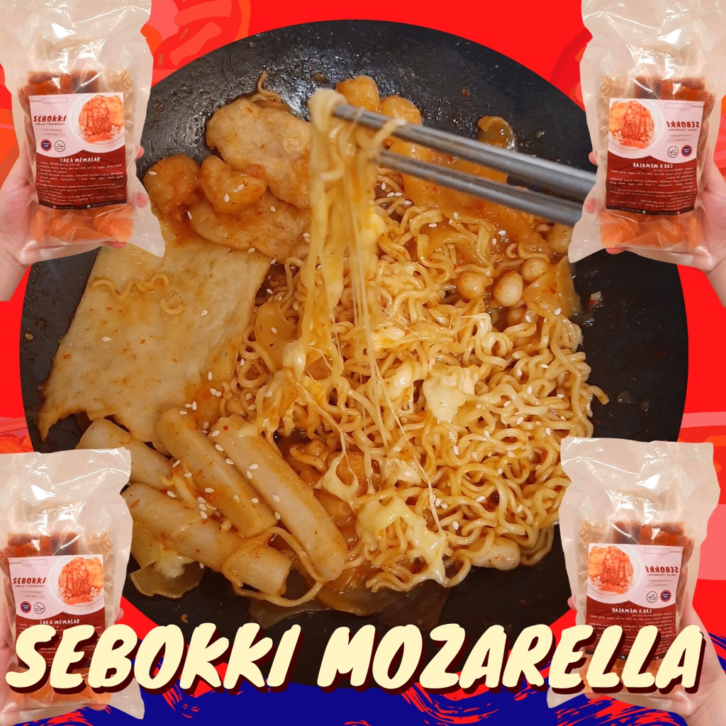 

SEBOKKI (Seblak Tteokbokki) / SEBLAK TOPOKKI / SEBLAK TTEOKBOKKI INSTANT RASA KOREA INDO PEDAS / BY WARUNGAIGO