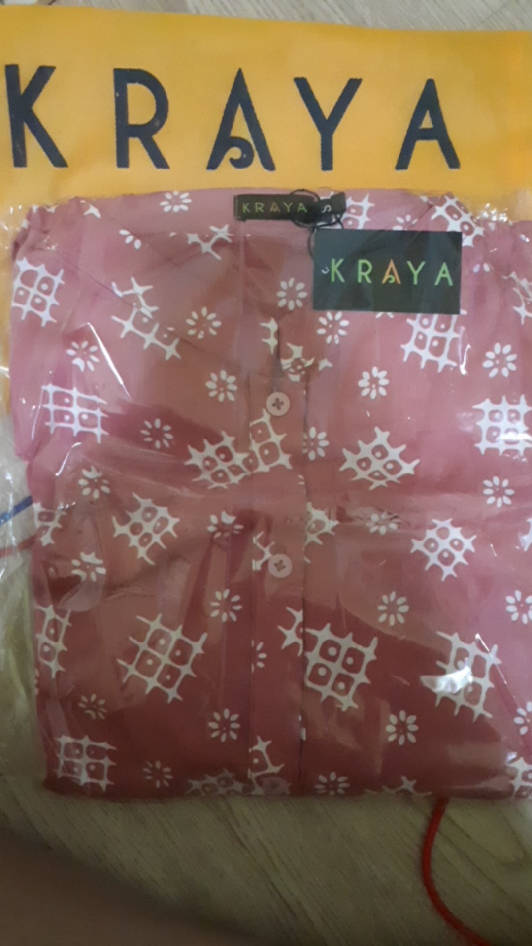 Nuna Blouse Batik Wanita Modern Batik Cap Batik Kerja