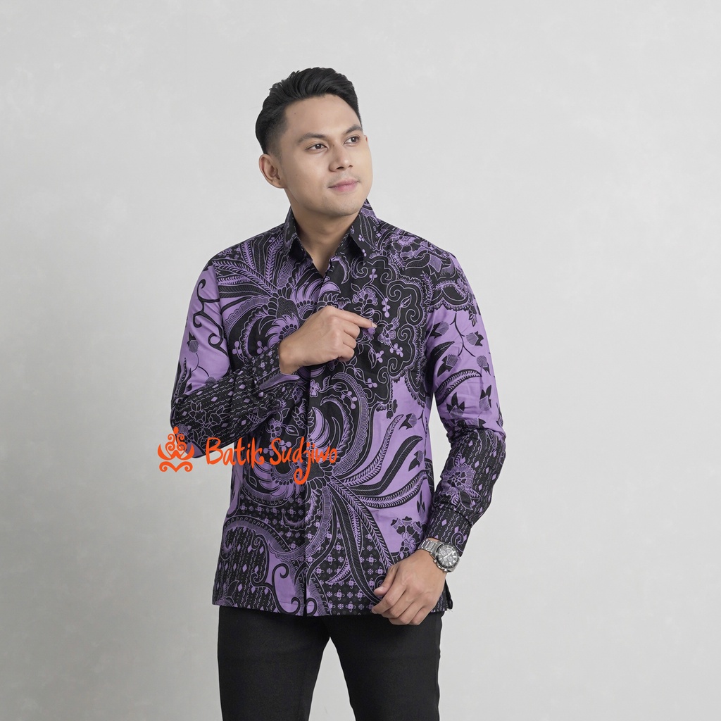 Atasan Kemeja Batik Pria Regular 1093