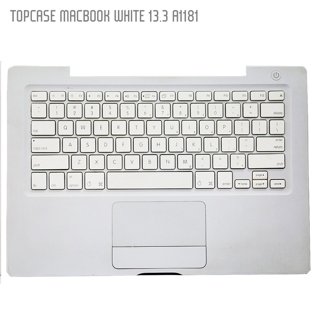 Topcase Palmrest Keyboard Trackpad Macbook 13 3 Inch A1181 Tcmac3