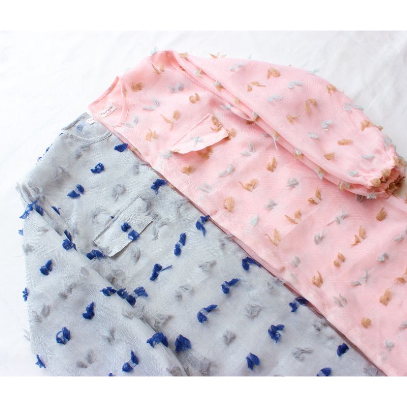 ((GRATIS TAS ANYAMAN)) Aara outer / outer lucu / outer brukat / outer gemas / outer kondangan/ outer