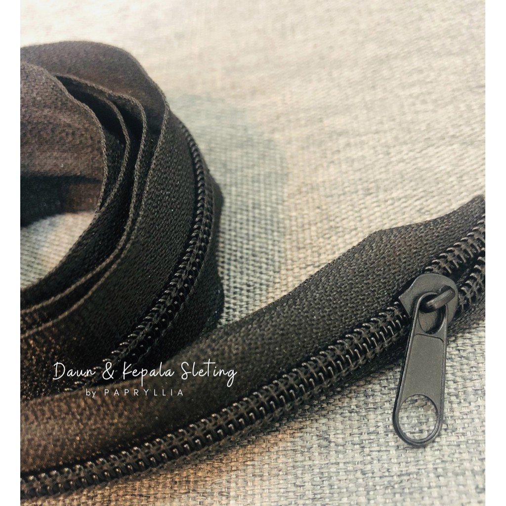 Daun Resleting dan Kepala Resleting Karpet / Tas No.5