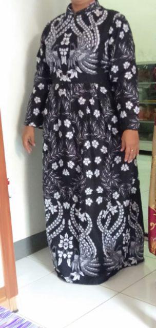 Batik Couple Keluarga Sania Ruffle Ori Ndoro Jowi Dnt Manuk Tarung Putih