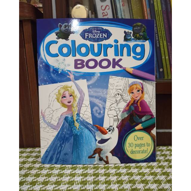 Jual Disney frozen colouring book Shopee Indonesia