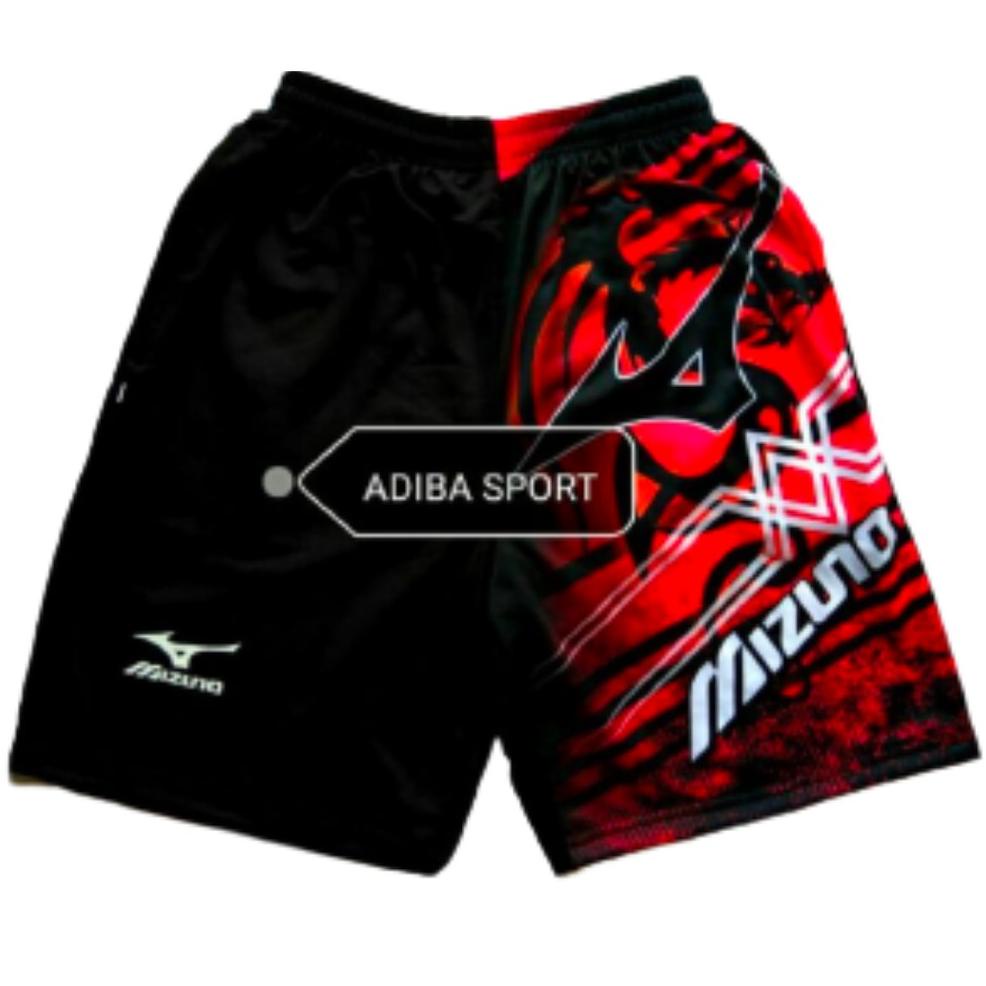 PGD.10Jn22ˣ– (UK JUMBO & SUPER JUMBO )Celana pendek olahraga mizuno printing pria/laki-laki/remaja/d