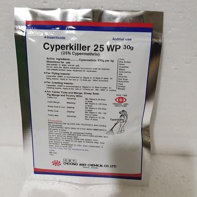 Cyperkiller 25 WP anti hama anti kutu