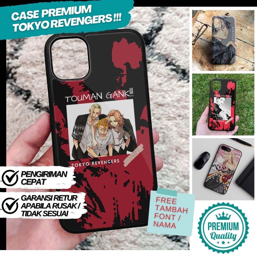 TR6 - Case Casing Anime Mikey Chifuyu Matsuno Draken Tokyo Revengers Tokyo Manji Touman By boom08s